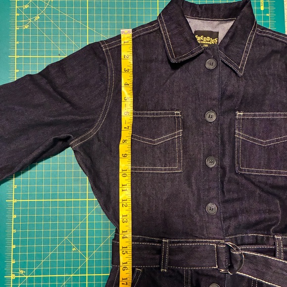 Freddies of Pinewood Grease Monkey 1940s Style Jumpsuit - Picture 5 of 13